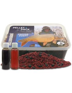 Haldorado Pellet Pack By Döme Gábor 400g + 2x50ml Frosty Carp-Köder-JJ-Fishing