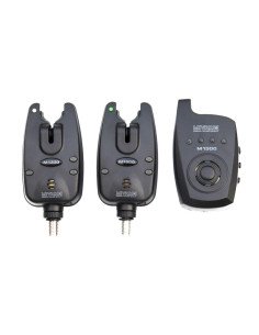 Mivardi M1300 Funkbissanzeiger Set 2+1 mit Transportkoffer-Tackle & Co-JJ-Fishing