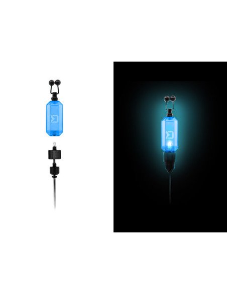 Delphin CUBIX Light Blau Hänger Bissanzeiger LED Beleuchtung-Tackle & Co-JJ-Fishing