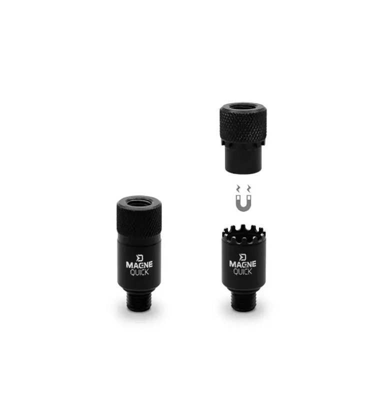 Delphin MagneQUICK Indikator Schnellkupplung 2 Stück Quick Change Adapter-Tackle & Co-JJ-Fishing
