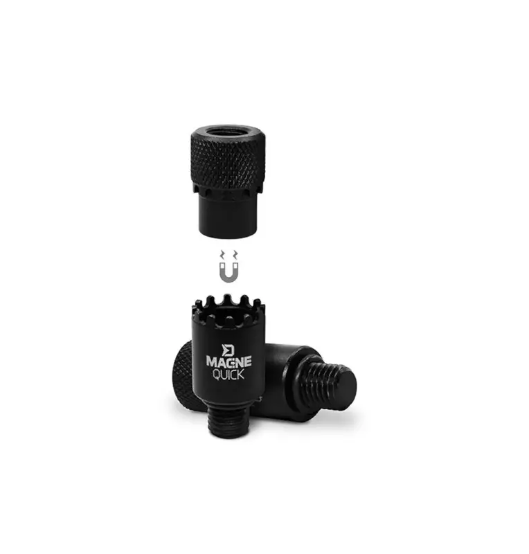 Delphin MagneQUICK Indikator Schnellkupplung 2 Stück Quick Change Adapter-Tackle & Co-JJ-Fishing