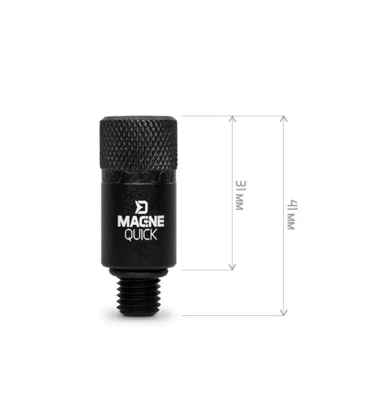 Delphin MagneQUICK Indikator Schnellkupplung 2 Stück Quick Change Adapter-Tackle & Co-JJ-Fishing