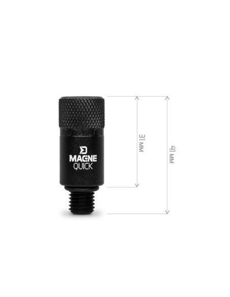 Delphin MagneQUICK Indikator Schnellkupplung 2 Stück Quick Change Adapter-Tackle & Co-JJ-Fishing