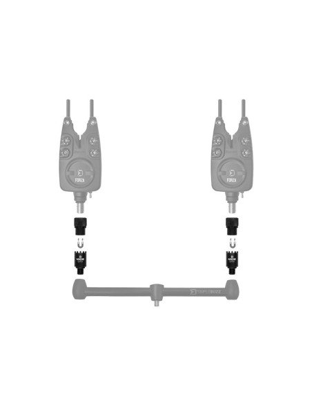 Delphin MagneQUICK Indikator Schnellkupplung 2 Stück Quick Change Adapter-Tackle & Co-JJ-Fishing