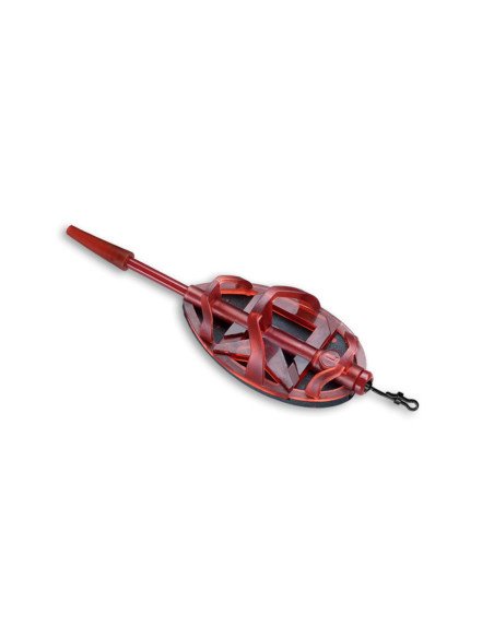 Delphin Quix Method Feeder Cage Flat L / 100g Quick Change Feeder Blei-Endtackle-JJ-Fishing