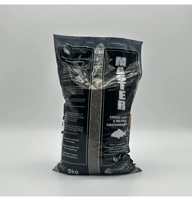 Poseidon Master 2Kg Halibut Groundbait New Recepture Method Feeder-Köder-JJ-Fishing