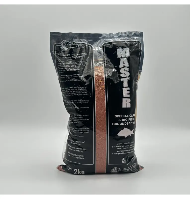 Poseidon Master 2Kg Carp Special Groundbait New Recepture Method Feeder-Köder-JJ-Fishing