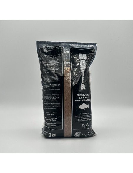 Poseidon Master 2Kg Leber Groundbait New Recepture Method Feeder-Köder-JJ-Fishing