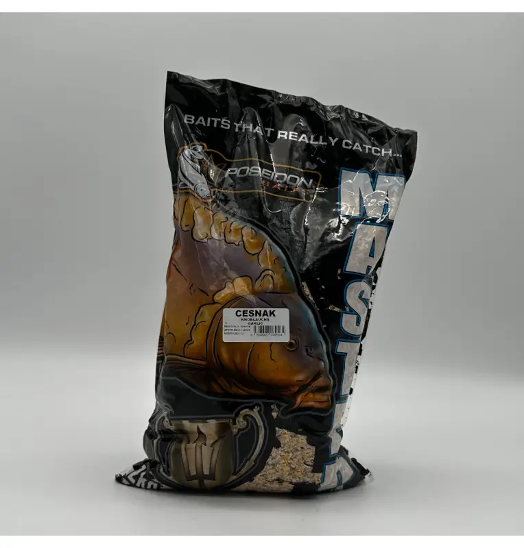 Poseidon Master 2Kg Knoblauch Groundbait New Recepture Method Feeder-Köder-JJ-Fishing