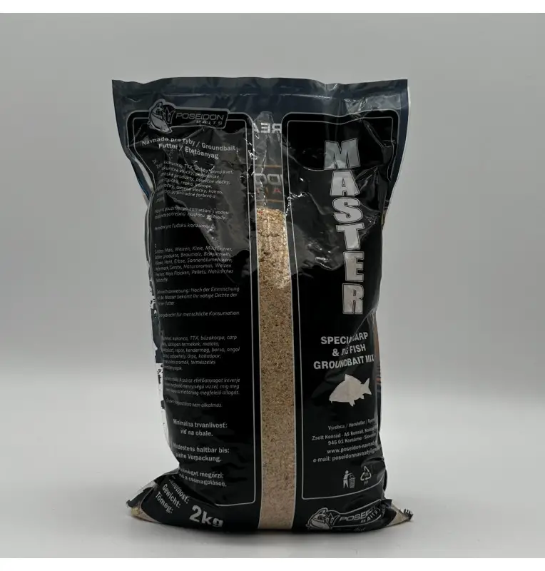 Poseidon Master 2Kg Knoblauch Groundbait New Recepture Method Feeder-Köder-JJ-Fishing