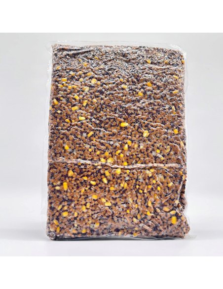 Poseidon Ready Partikel Raps Weizen Mais 3000gr gekocht Carp Food-Bait-JJ-Fishing