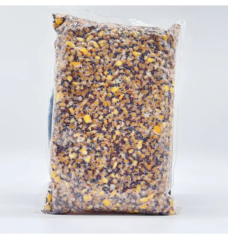 Poseidon Ready Partikel Raps Weizen Mais 1500gr gekocht Carp Food-Köder-JJ-Fishing