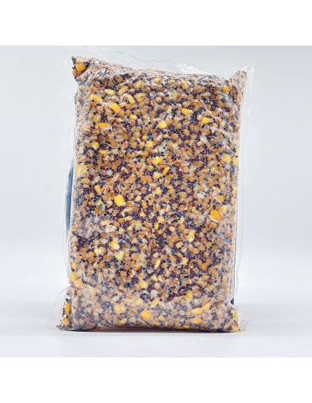 Poseidon Ready Partikel Raps Weizen Mais 1500gr gekocht Carp Food-Köder-JJ-Fishing