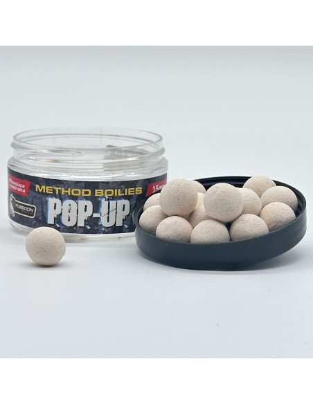 Poseidon Pop Up Knoblauch Boilies Fluo 15mm Carp Edition-Köder-JJ-Fishing