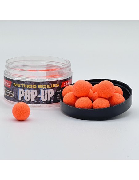 Poseidon Pop Up Frankfurter Boilies Fluo 15mm Carp Edition-Köder-JJ-Fishing