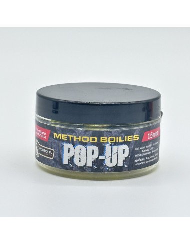 Poseidon Pop Up Brasilianische Banane Boilies Fluo 15mm Carp Edition-Köder-JJ-Fishing