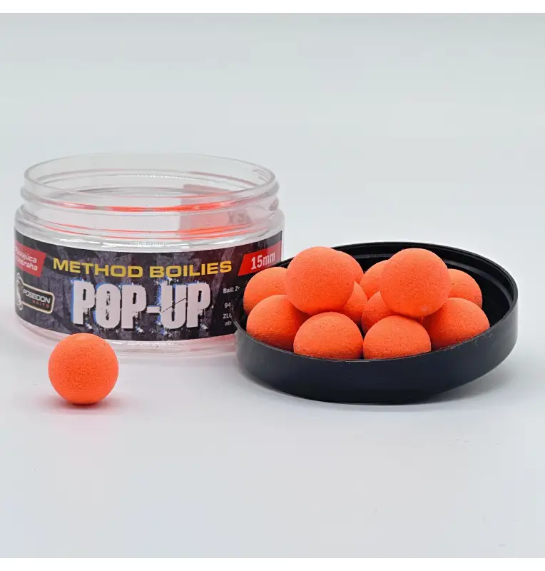 Poseidon Pop Up Scopex Boilies Fluo 15mm Carp Edition-Bait-JJ-Fishing