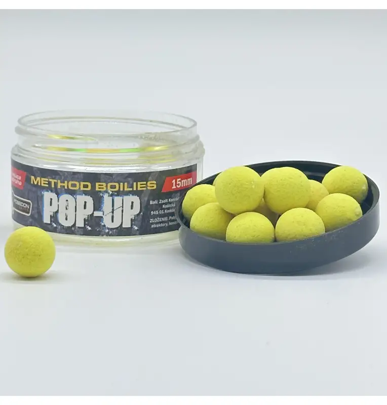 Poseidon Pop Up Honig Boilies Fluo 15mm Carp Edition-Bait-JJ-Fishing