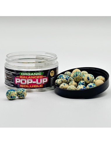 Poseidon Organic Balanced Pop Up Wafters Muschel Soluble 11mm Method Feeder Carp Edition-Köder-JJ-Fishing