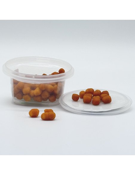 Poseidon Smoke Soft Dumbells Ananas Floating 10mm Pellet Farbeffekt Method Feeder-Bait-JJ-Fishing