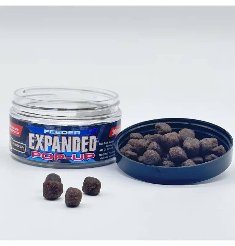 Poseidon Expanded Ultra Soft Pop Up Monster Crab Feeder Pellets Dumbels 10mm Method Feeder Hookbait-Köder-JJ-Fishing