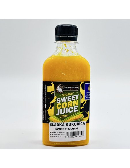Poseidon Organic Sweet Corn Juice Additive Dickflüssig Futterzusatz Carp Edition-Köder-JJ-Fishing