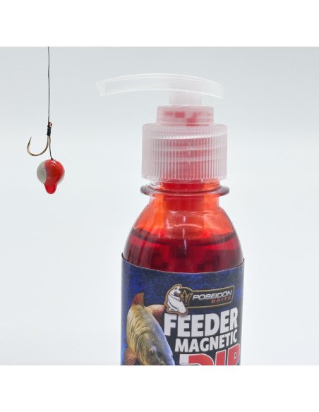 Poseidon Magnetic Feeder Dip Erdbeere Extra Sweet Method Feeder Zusatz-Köder-JJ-Fishing