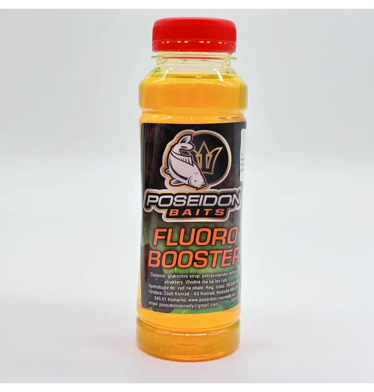 Poseidon Fluoro Booster Dip Knoblauch 250ml Hochintensiv Carp Edition-Köder-JJ-Fishing