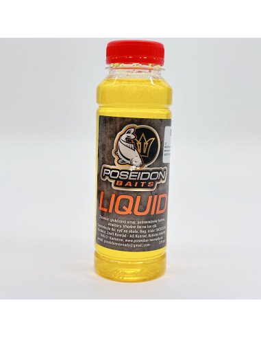 Poseidon Liquid Honig Banane Extra Sweet 250ml Power Dip Carp Edition-Köder-JJ-Fishing