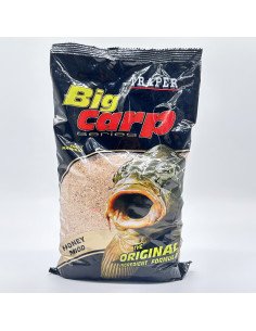 Traper Big Carp Groundbait 1kg Honig Staubfutter-Köder-JJ-Fishing