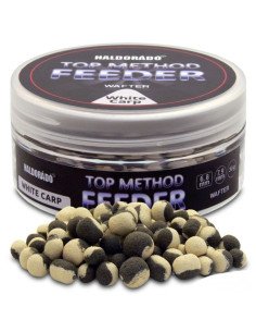 Haldorado Top Method Feeder Wafter WHITE CARP 6 - 9 mm Duo Color Fischmagnet Premium Edition Feeder-Köder-JJ-Fishing