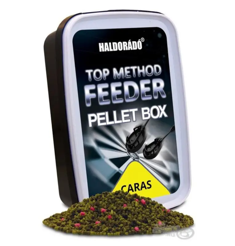 Haldorado Top Method Feeder Pellet Box CARAS Fischmagnet Premium Edition Feeder-Köder-JJ-Fishing