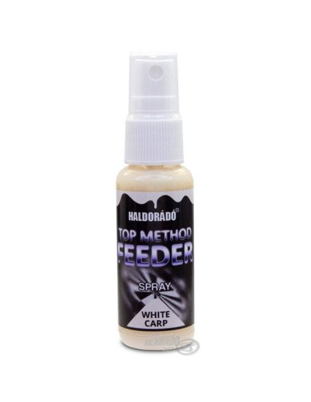 Haldorado TOP Method Activator Spray WHITE CARP Fischmagnet Booster Premum Edition Feeder-Köder-JJ-Fishing
