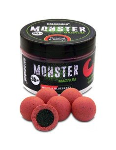 Haldorado MONSTER Magnum 35+ mm Squid & Cranberry Coated Hookbaits Ummantelt Extra Intensive Premium Collection-Köder-JJ-Fishing