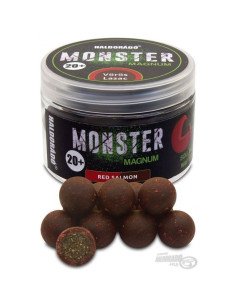 Haldorado MONSTER Magnum 20+ mm Red Salmon Coated Hookbaits Ummantelt Extra Intensive Premium Collection-Köder-JJ-Fishing
