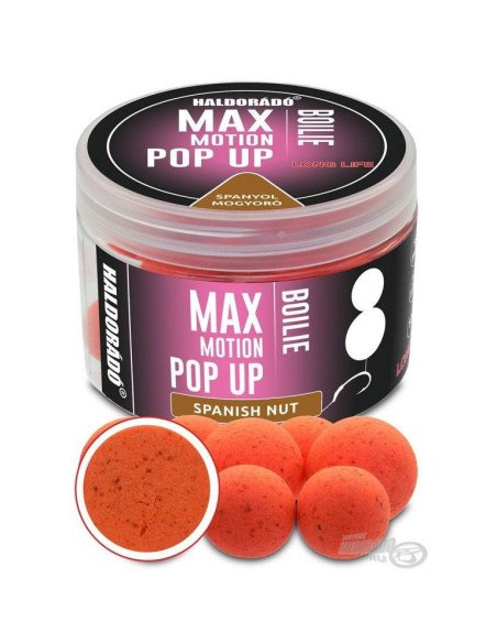 Haldorado Max Motion Pop Up Spanische Haselnuss 16 - 20mm Boilies Extra Intensive Premium Collection-Köder-JJ-Fishing