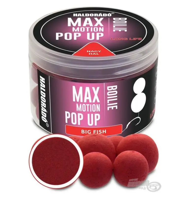 Haldorado Max Motion Pop Up Big Fish 16 - 20mm Boilies Extra Intensive Premium Collection-Köder-JJ-Fishing