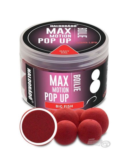 Haldorado Max Motion Pop Up Big Fish 16 - 20mm Boilies Extra Intensive Premium Collection-Köder-JJ-Fishing