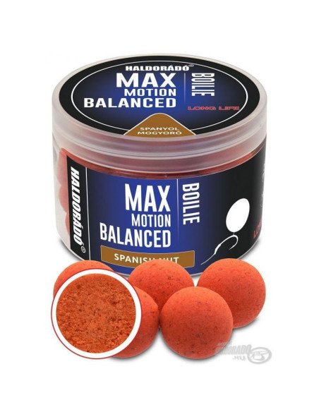 Haldorado Max Motion Balanced Hookbaits Spanische Haselnuss 20mm Boilies Extra Intensive Premium Collection-Köder-JJ-Fishing