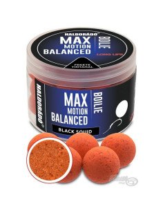 Haldorado Max Motion Balanced Hookbaits Black Squid 20mm Boilies Extra Intensive Premium Collection-Köder-JJ-Fishing