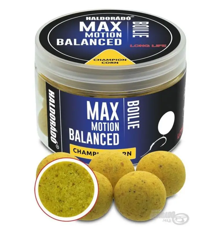 Haldorado Max Motion Balanced Champion Corn 20mm Hookbaits Boilies Extra Intensive Premium Collection-Bait-JJ-Fishing