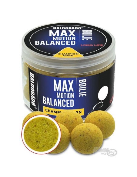 Haldorado Max Motion Balanced Hookbaits Champion Corn 20mm Boilies Extra Intensive Premium Collection-Köder-JJ-Fishing