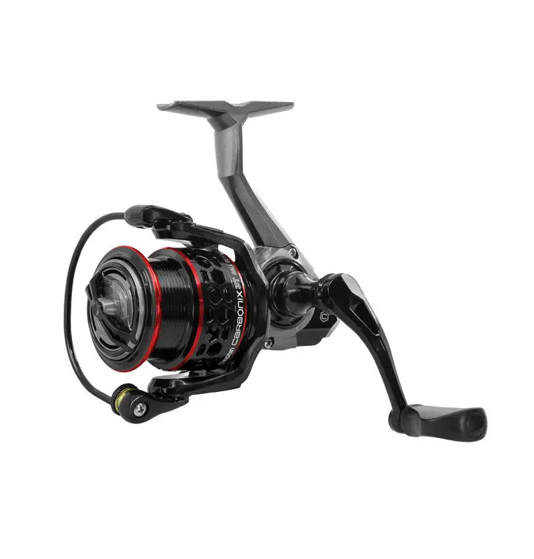 Delphin CarbonIX 2T 2000 Spinnrolle Carbon Edition Predator Profi Angelrolle-Rollen-JJ-Fishing