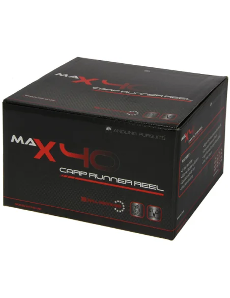 NGT Max 40 Carp Runner Freilaufrolle mit Schnur Angelrolle-Freilaufrollen-JJ-Fishing