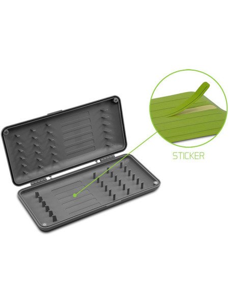 Delphin HardBOX REAXE 200x97mm Method Feeder Rig Box Vorfachtasche Feeder Angeln-Tackle & Co-JJ-Fishing
