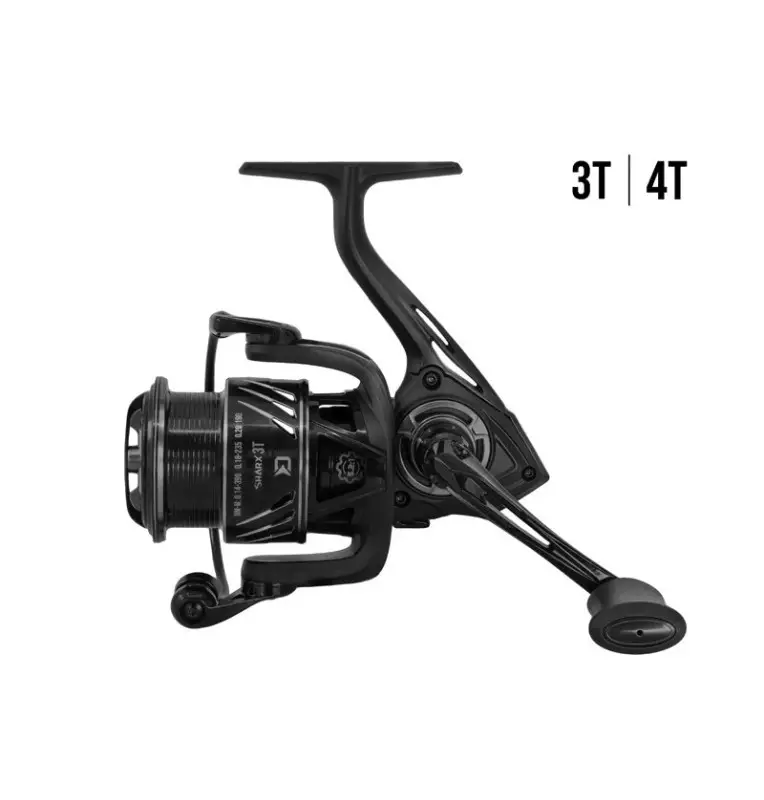 Delphin SHARX 4T 4000 Carbon Spinnrolle Extra Robust Predator Angelrolle-Roles-JJ-Fishing