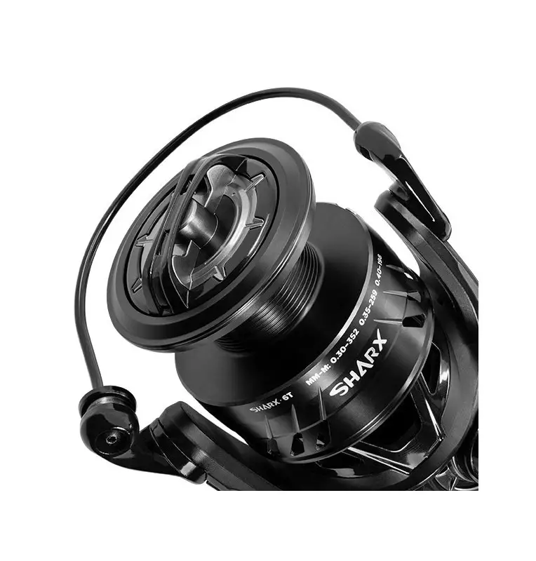 Delphin SHARX 4T 4000 Carbon Spinnrolle Extra Robust Predator Angelrolle-Roles-JJ-Fishing