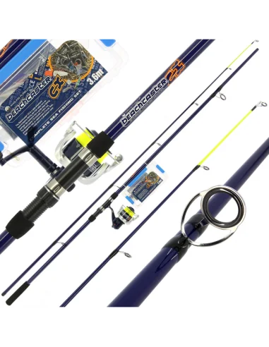 NGT Angling Pursuits Beachcaster Combo - Beachcaster Rod, Reel and Accessory Set-Brandungsruten-JJ-Fishing