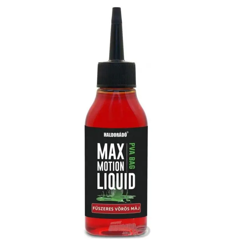 Haldorado MAX MOTION Spicy Red Liver PVA Bag Liquid Hochintensiev PVA Friendly-Köder-JJ-Fishing