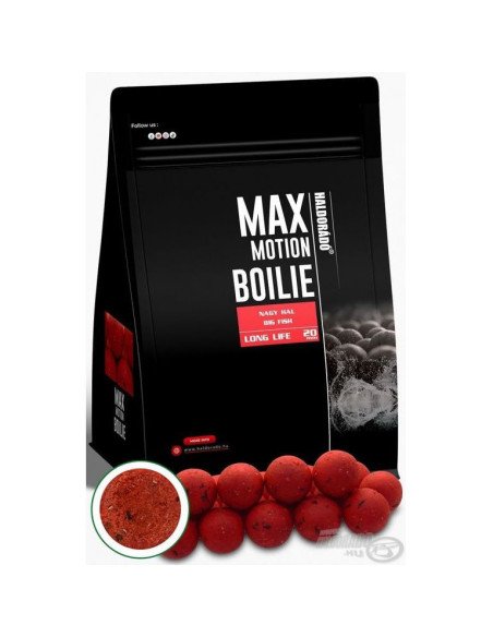 Haldorado Max Motion Long Life Big Fish 20mm 800g Boilies Extra Intensive Premium Collection-Köder-JJ-Fishing